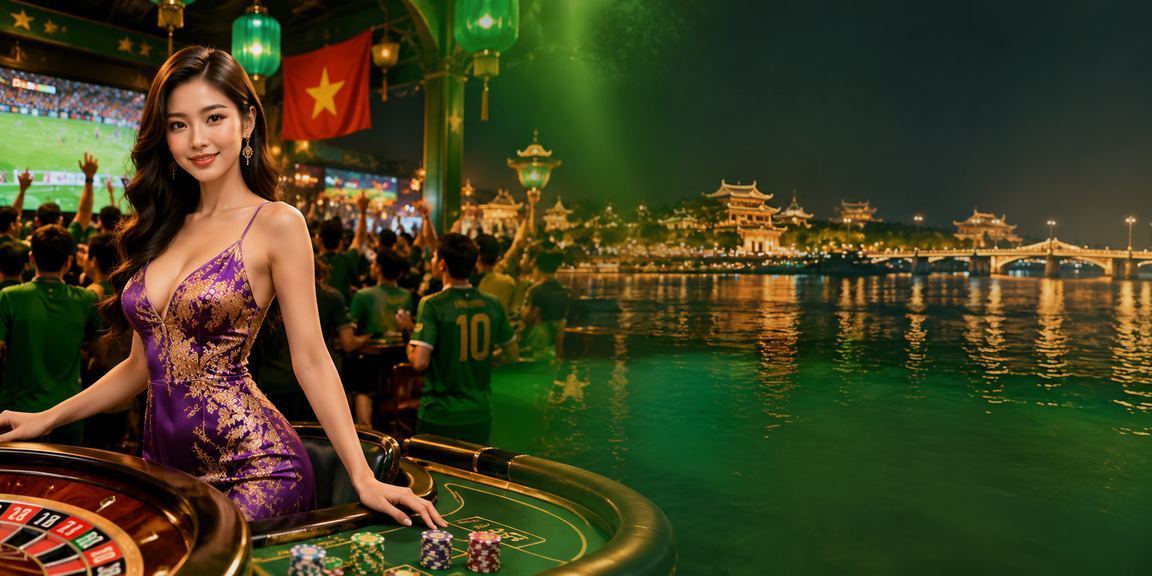Không khí lễ hội roulette tại Huế với màu sắc truyền thống sôi động